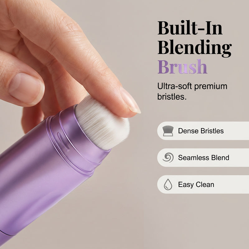✨ Vergeet uren voor de spiegel! Eén stick, één streek en je huid ziet er perfect uit. 2-in-1 foundation met kleurveranderend effect – jouw nieuwe schoonheidsgeheim.