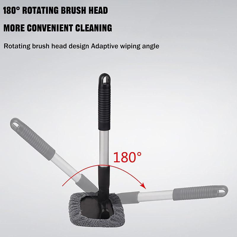 🚗 Expandable Windshield & Window Cleaner with Microfiber Pad