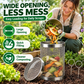 Roestvrijstalen wormencompostbuis voor de tuin