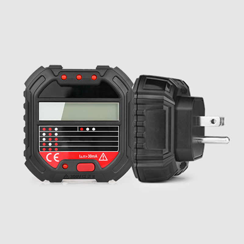 ⚡ 50% korting! Digitale contactdoostester – LCD-display, spanning & frequentie meten, RCD-test & zonder batterij. Voor veilige stopcontacten thuis! ✨🔌