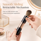 ⏳ Tijdelijke aanbieding⏳ 5 in 1 uitschuifbare make up kwastenset Compacte reiscapsule met poederkwast en siliconen lipkwast In vier kleuren