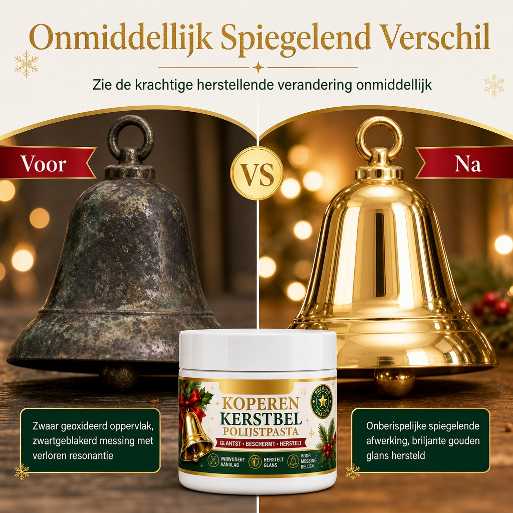 Messingbel en Koper Poetscrème voor Het Verwijderen van Aanslag en Oxidatie