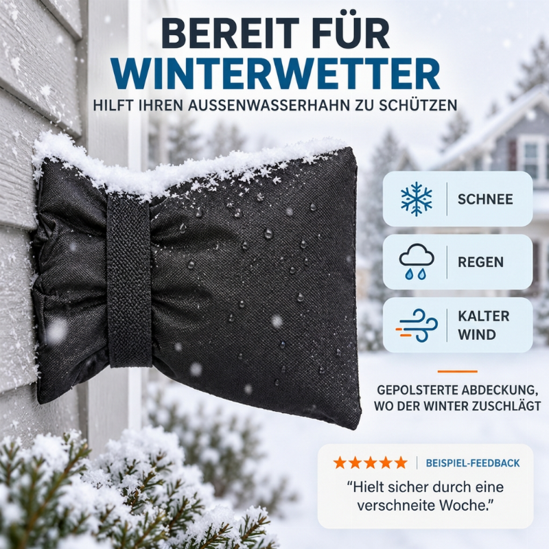 ❄️ Geïsoleerde Buitenkraanhoes