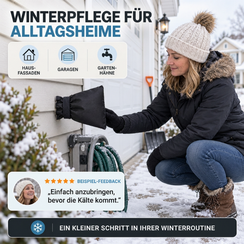 ❄️ Geïsoleerde Buitenkraanhoes