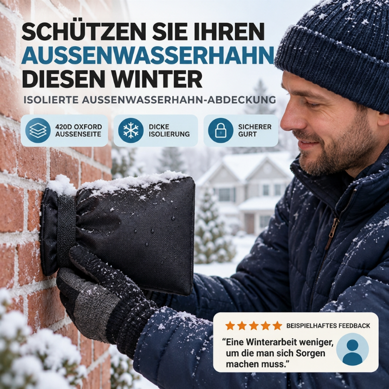 ❄️ Geïsoleerde Buitenkraanhoes