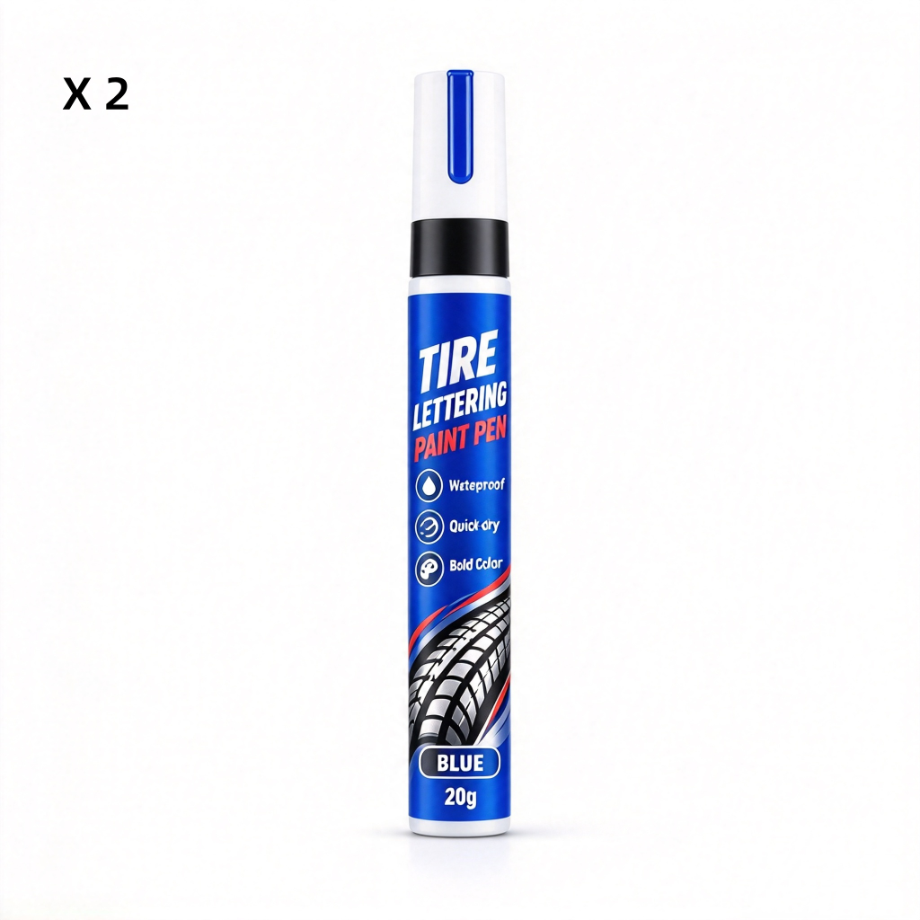 Sneldrogende DIY-bandenmarker voor het decoreren van autobanden