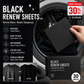 Clothing blackening film brightens and fixes color without fading