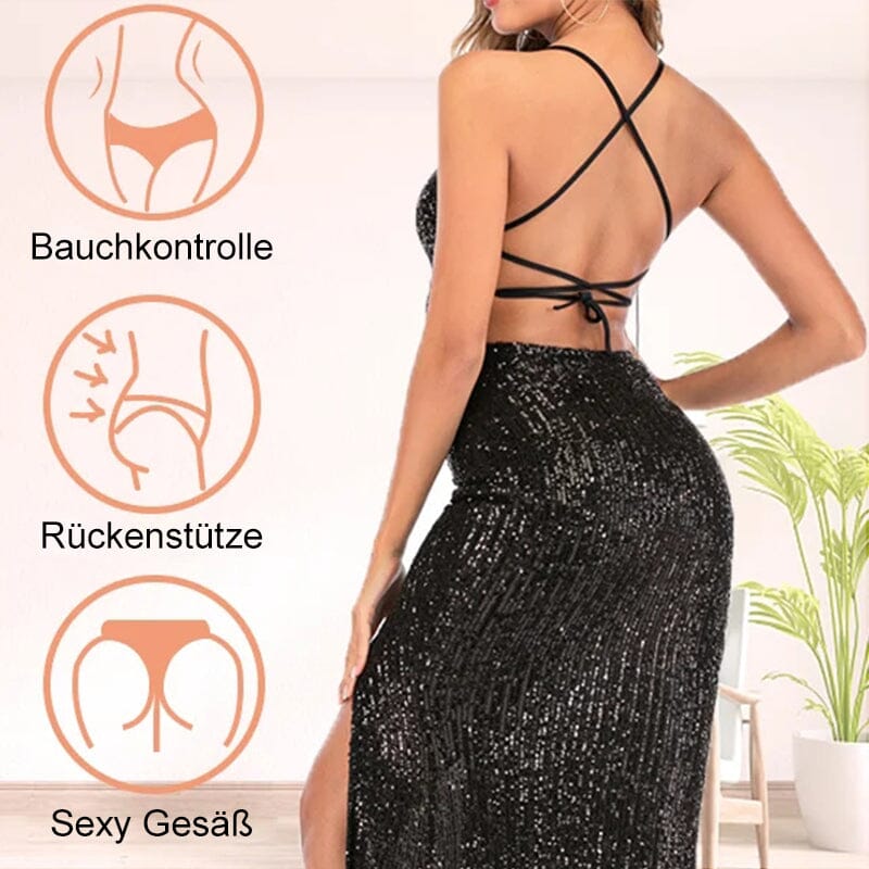 Naadloze buikspierbroek met hoge taille（een plus een gratis）