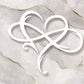 Infinity hart wand decoratie™ | Het symbool van de eeuwige liefde