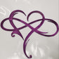 Infinity hart wand decoratie™ | Het symbool van de eeuwige liefde