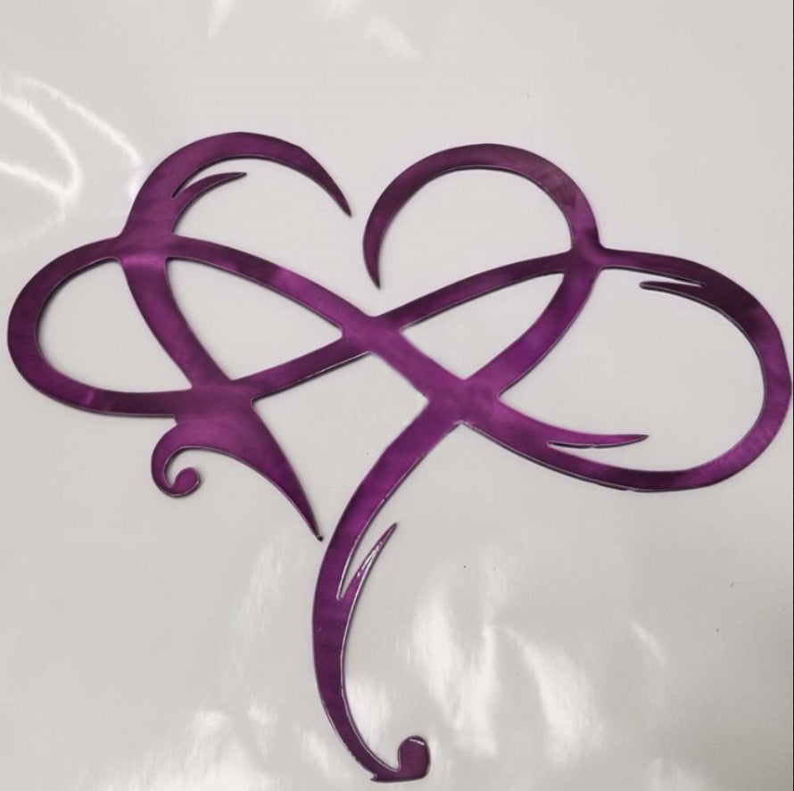 Infinity hart wand decoratie™ | Het symbool van de eeuwige liefde