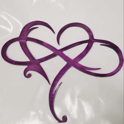Infinity hart wand decoratie™ | Het symbool van de eeuwige liefde
