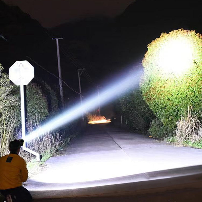 Ultraheldere oplaadbare hoofdlamp