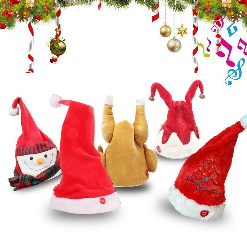 🎁Elektrisch kerstmutsje
