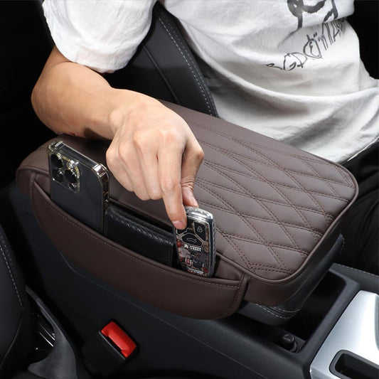 Universal Leather Car Armrest Mat