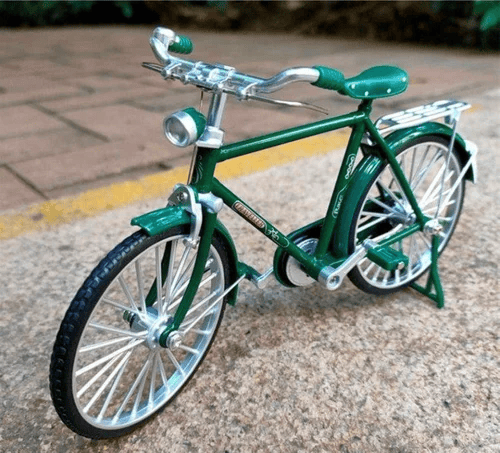 (Early Christmas Sale- BESPAAR 48% UIT)-DIY Fiets Model Schaal