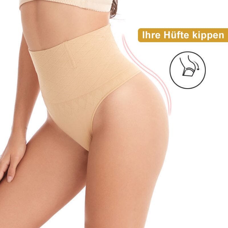 Naadloze buikspierbroek met hoge taille（een plus een gratis）