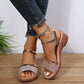 Vrouwen Casual Hoge Hak Comfortabele Instap Sandalen