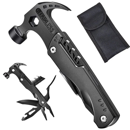 Multifunctionele Survival Hamer 14 in 1 Roestvrij Staal Legering Materiaal