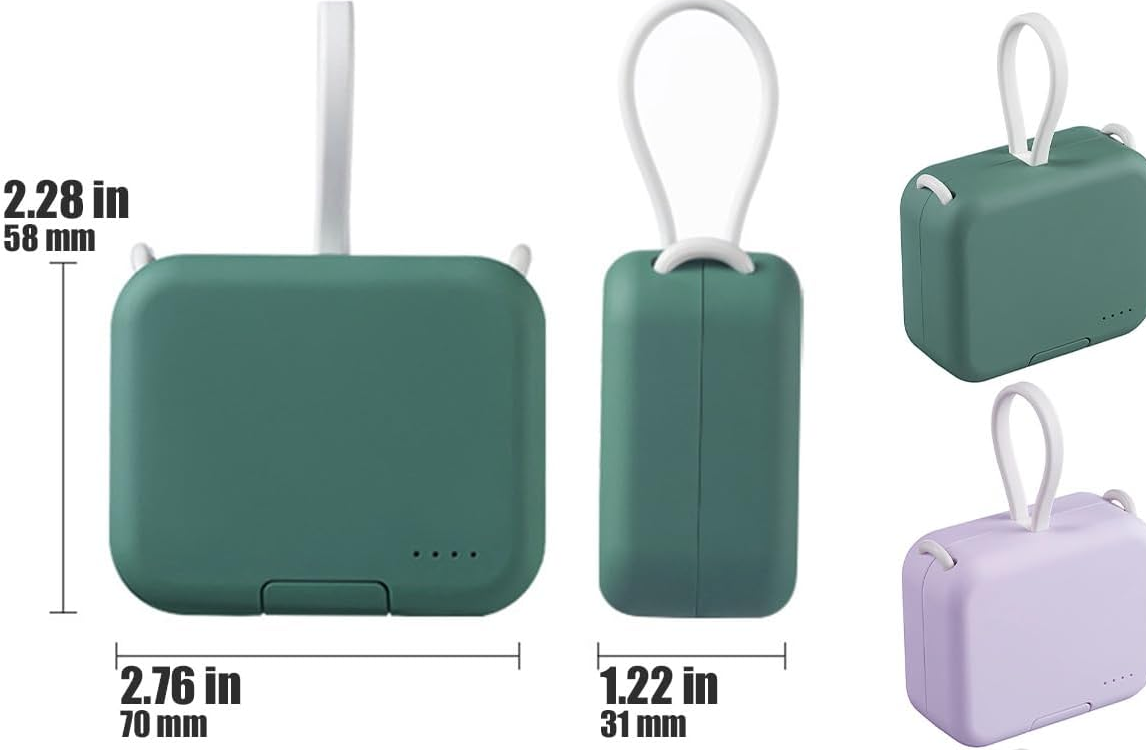 (🎄Vroege Kerstuitverkoop 49% KORTING)🎁-Draagbare draadloze oplaadschat mobiele telefoonhouder⚡