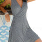 Laatste dag 49%off-plus maat fsleeveless a knie lengte casual jurk