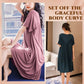 (Summer hot sale)Super Soft Comfortable Short Sleeve Loose Pajama Dress