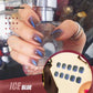 Mysterieuze Kattenogen Kunstnagels met Nagellijm stickers (24 stuks)