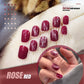 Mysterieuze Kattenogen Kunstnagels met Nagellijm stickers (24 stuks)