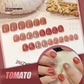 Mysterieuze Kattenogen Kunstnagels met Nagellijm stickers (24 stuks)