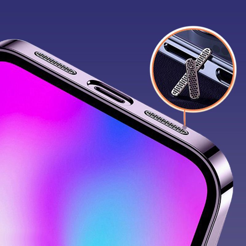 Gegalvaniseerd Telefoongeval met Cameradekking voor iPhone