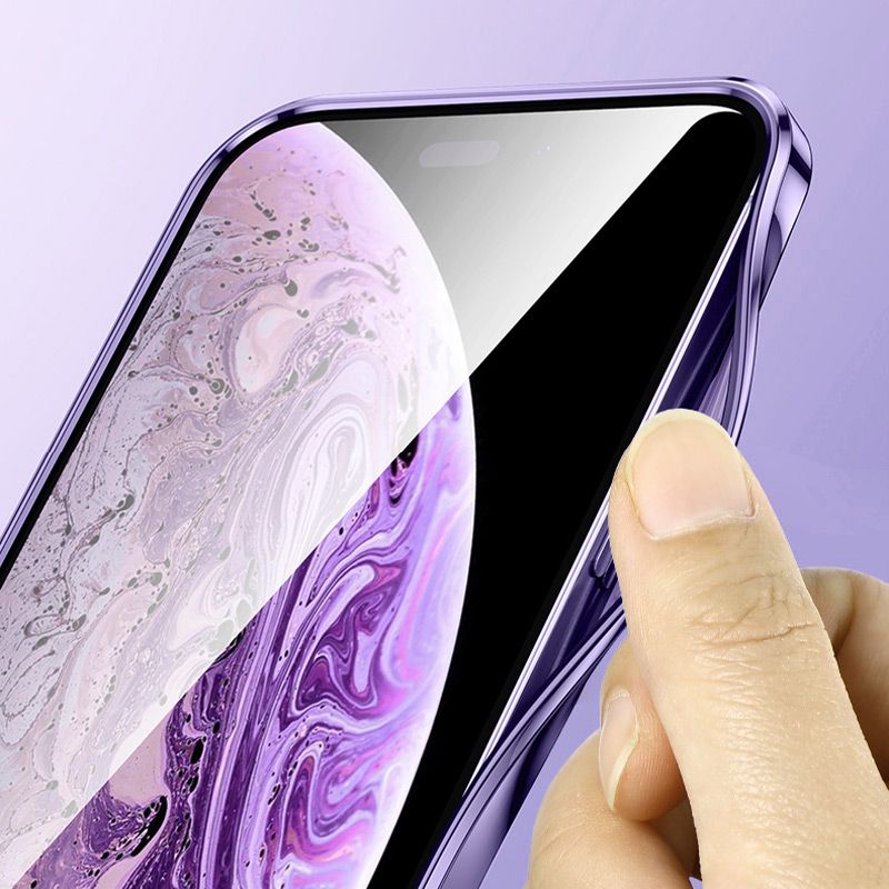 Gegalvaniseerd Telefoongeval met Cameradekking voor iPhone