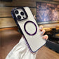 Gegalvaniseerd Telefoongeval met Cameradekking voor iPhone