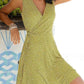 Laatste dag 49%off-plus maat fsleeveless a knie lengte casual jurk