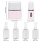Mini-shampoodispenser draagbare reisflessenset