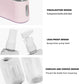 Mini-shampoodispenser draagbare reisflessenset
