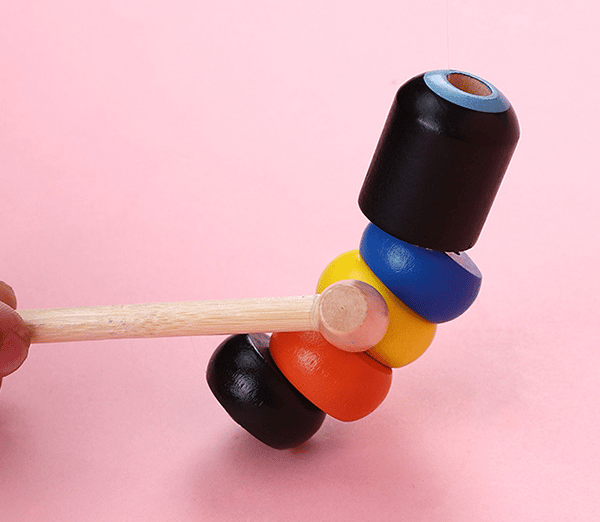🔥Grote uitverkoop🔥-Unbreakable Wooden Man Magic Toy