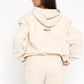 Losse casual trainingspak met capuchon