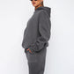 Losse casual trainingspak met capuchon