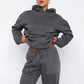 Losse casual trainingspak met capuchon
