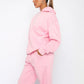 Losse casual trainingspak met capuchon