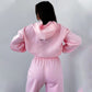 Losse casual trainingspak met capuchon